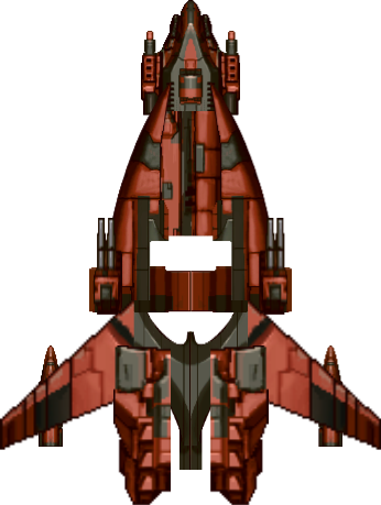 Spaceship Medium Size Opengameart - Rocket (346x459), Png Download