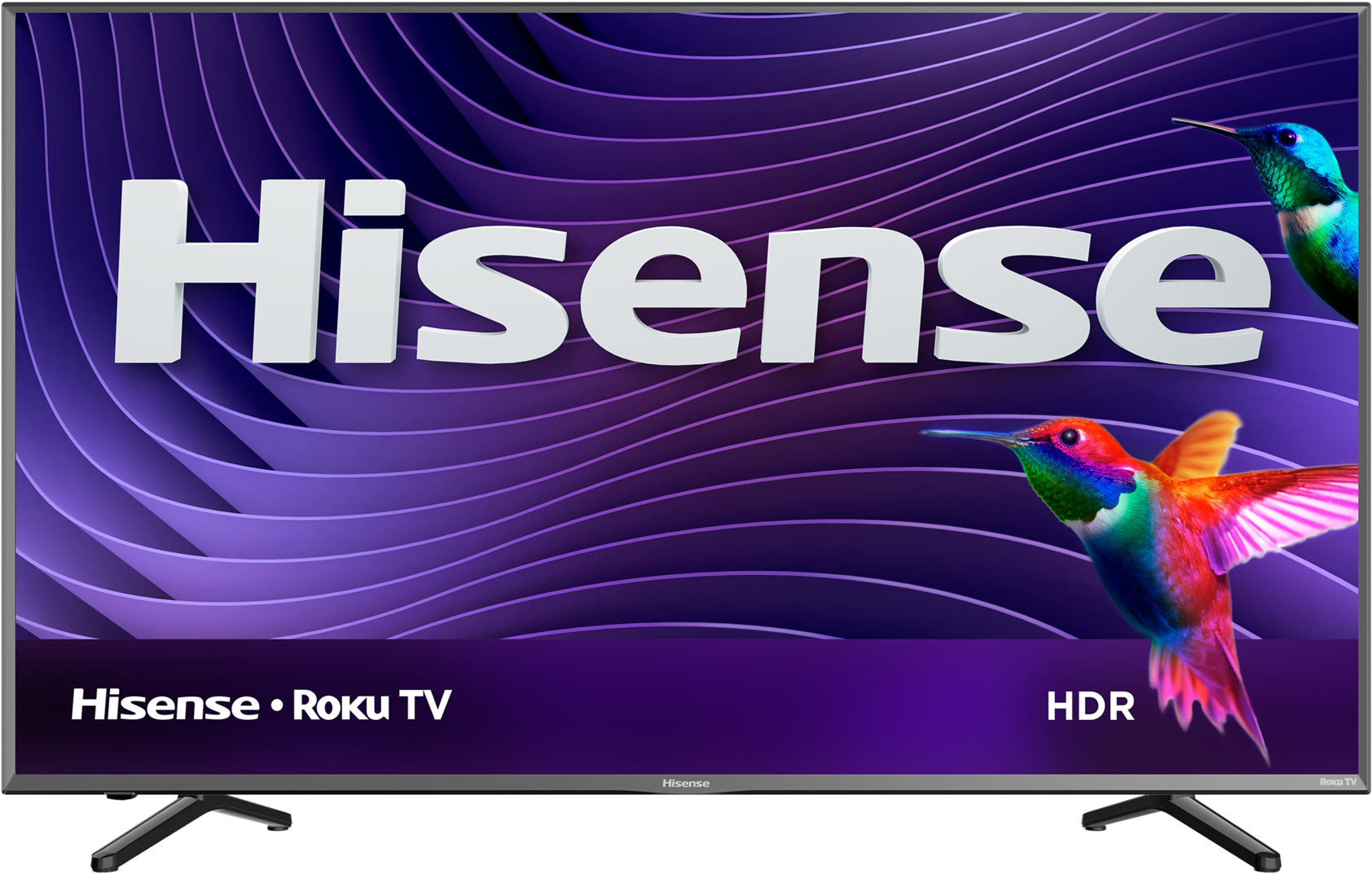 100,000 Movies And Tv Episodes Combined With 4k And - Hisense 50" Class 4k Hdr Roku Smart Tv - 50r6d (1920x1440), Png Download
