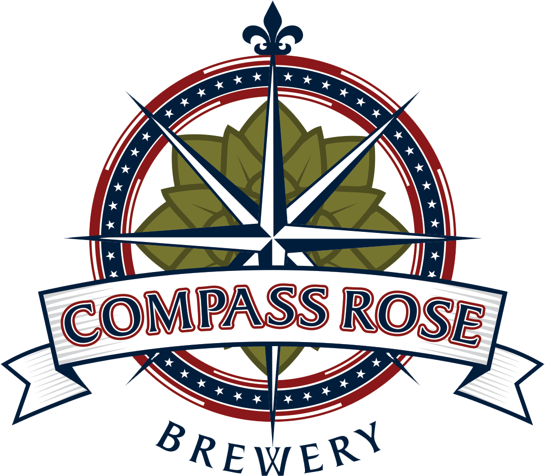 Compass Rose Brewery (1074x938), Png Download