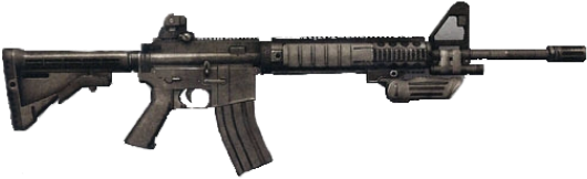 Free Png Assault Rifle - Sr 15 E3 (600x219), Png Download
