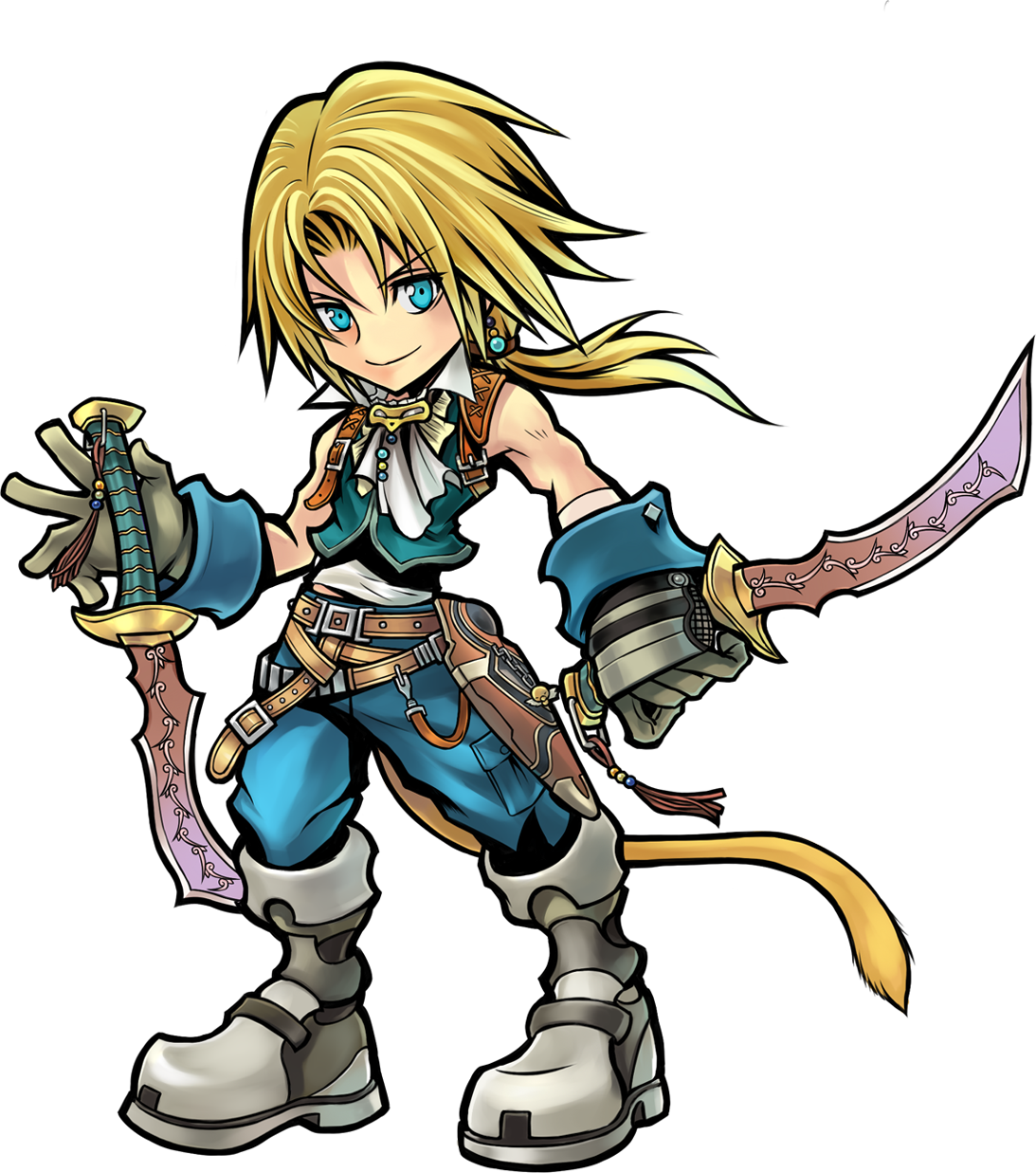 Dffoo Zidane Tribal - Zidane Tribal (1093x1237), Png Download