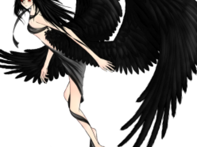 Dark Angel Png Transparent Images - Angel Of Death Png (640x480), Png Download