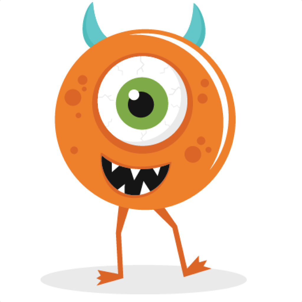 Clip Art Library Stock Cute Animal Hatenylo Com One - Cute Monsters Clipart Png (1024x1024), Png Download