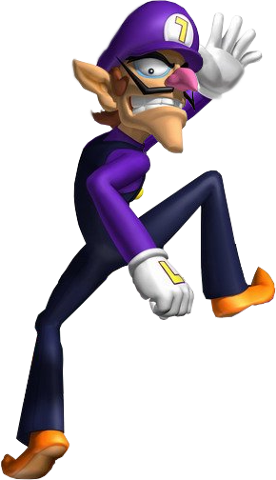 Spongebob Movie Timeline Fanon - Waluigi Transparent (276x480), Png Download