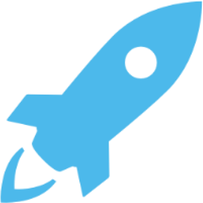 Free Download Rocket Png Images - Blue Rocket Png (1024x1024), Png Download