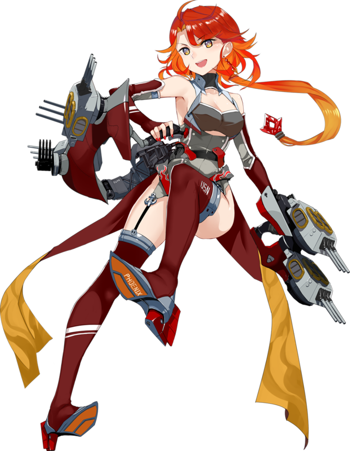 Phoenix - Uss Phoenix Azur Lane (700x902), Png Download