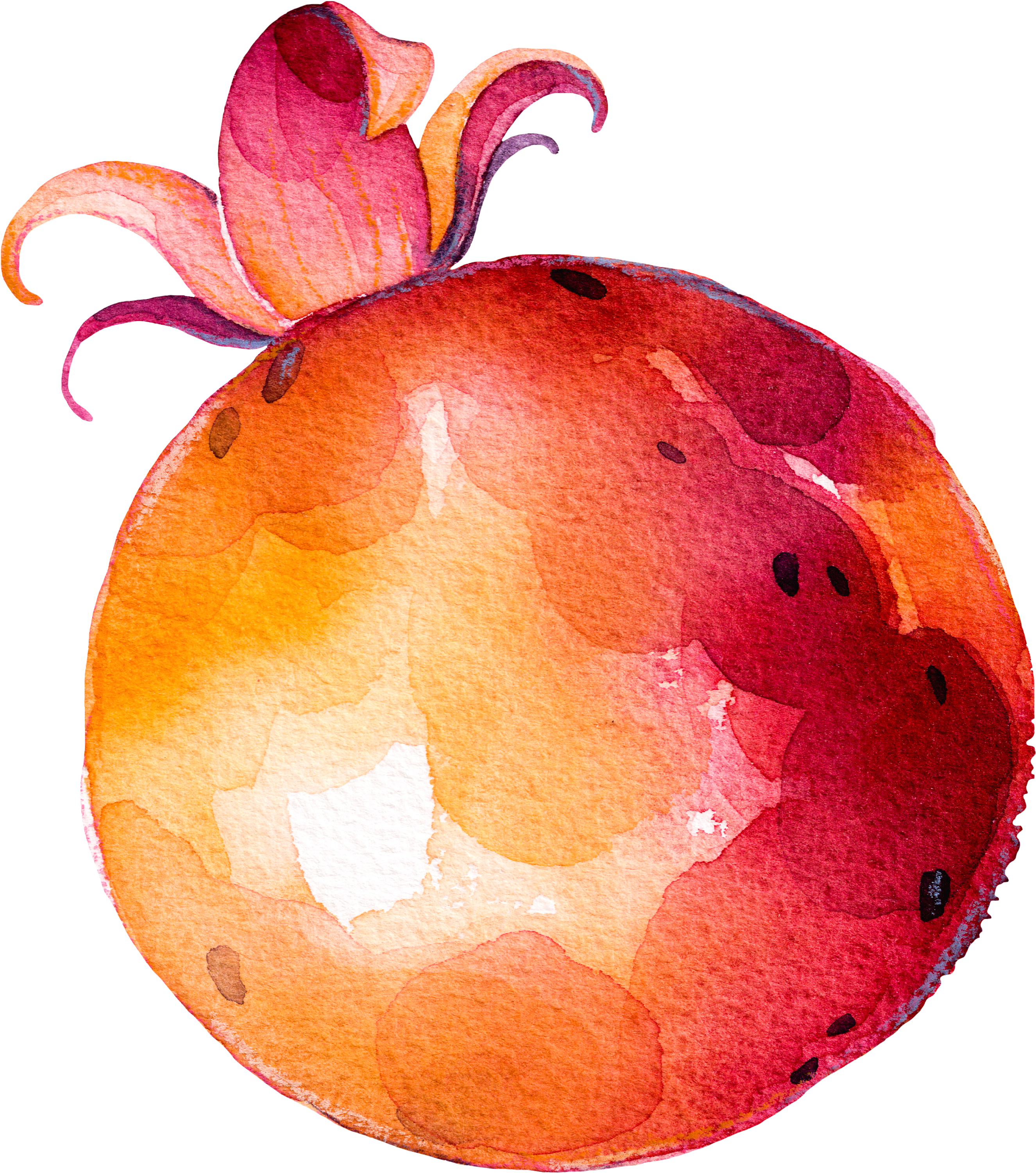 Fruit Vegetable Drawing - Fruits And Vegetables Painting (2760x3132), Png Download