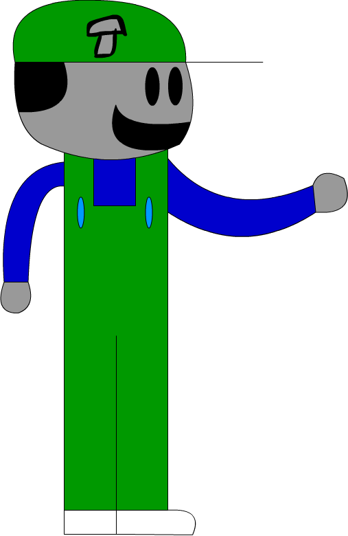 New Weird Luigi Thing - New Weird (507x780), Png Download