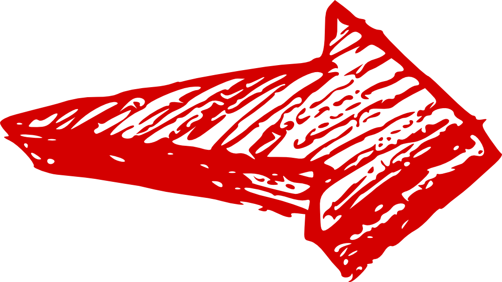 Free Download - Hand Drawn Arrow Transparent Background (1000x563), Png Download
