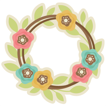 Spring Wreath Svg Cutting File Free Svg Cut Files Free - Spring Wreath Svg (432x432), Png Download