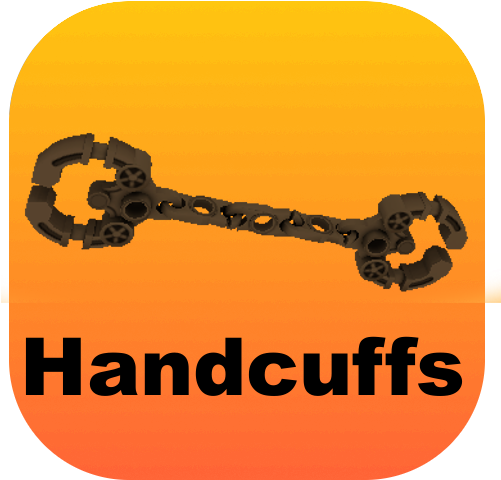 Handcuffs - Cub Supp Reader - Level 11 Bk 2 - Huffy Hippos (500x500), Png Download
