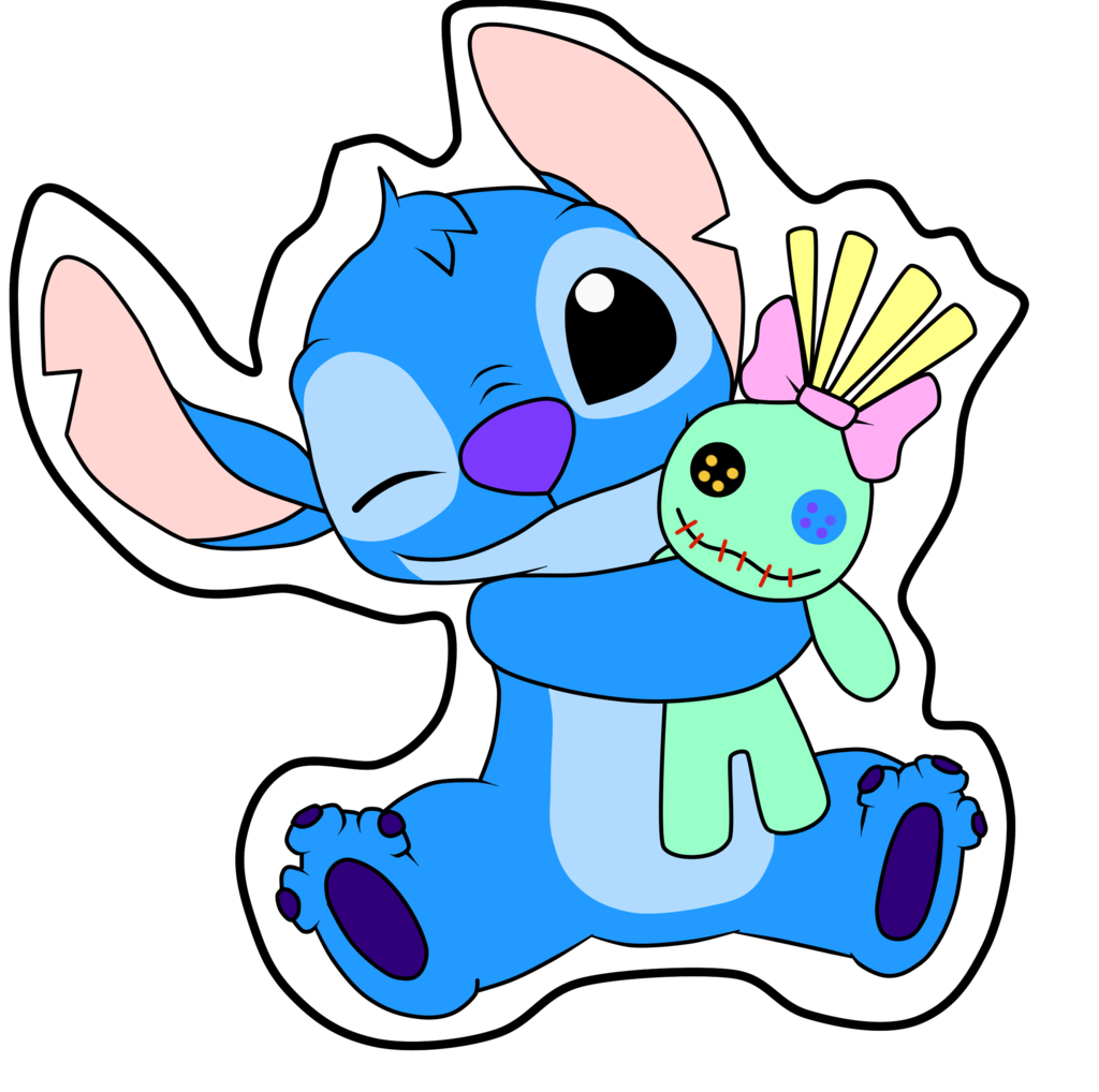 Stitch Png Pic - Stitch And Scrump Clipart (1024x1018), Png Download