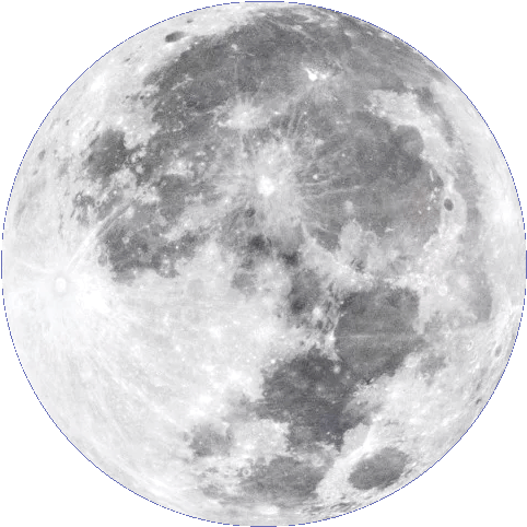 Iss Moon (549x543), Png Download