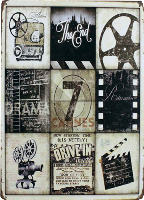 Vintage Movie (800x800), Png Download