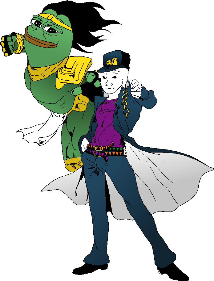 Tfw No Part Iv Trailer - Pepe The Frog Jojo (750x1000), Png Download