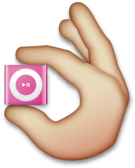 Emoji Round 2 Ipod Shufle - Ipod (667x667), Png Download