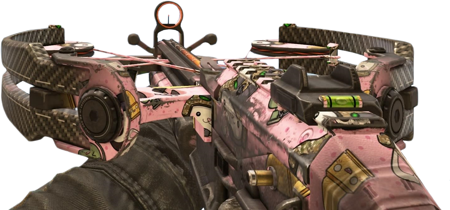 Crossbow Kawaii Camo Boii - Call Of Duty Crossbow (1462x700), Png Download