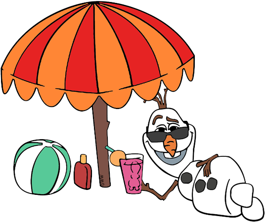 Olaf-summer 544×459 Pixels - Olaf Summer Png (544x459), Png Download