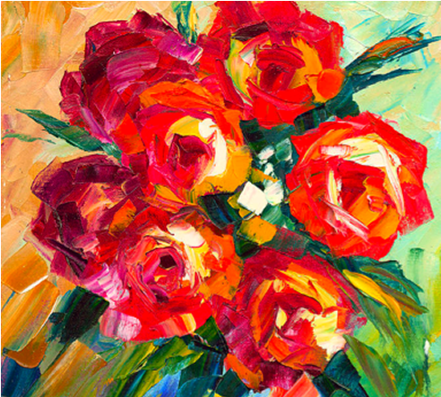 Hybrid Tea Rose (600x530), Png Download