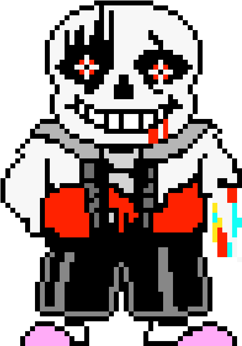 Undertale Sans Pixel Art, HD Png Download, png download, transparent png  image