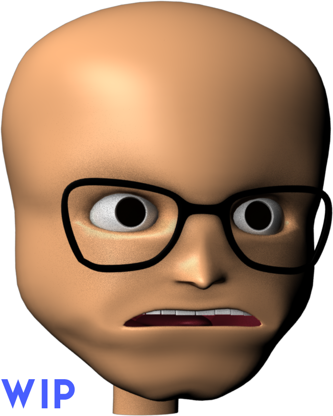 I Made A 3d Model Of Cancerlord - Cartoon (730x884), Png Download