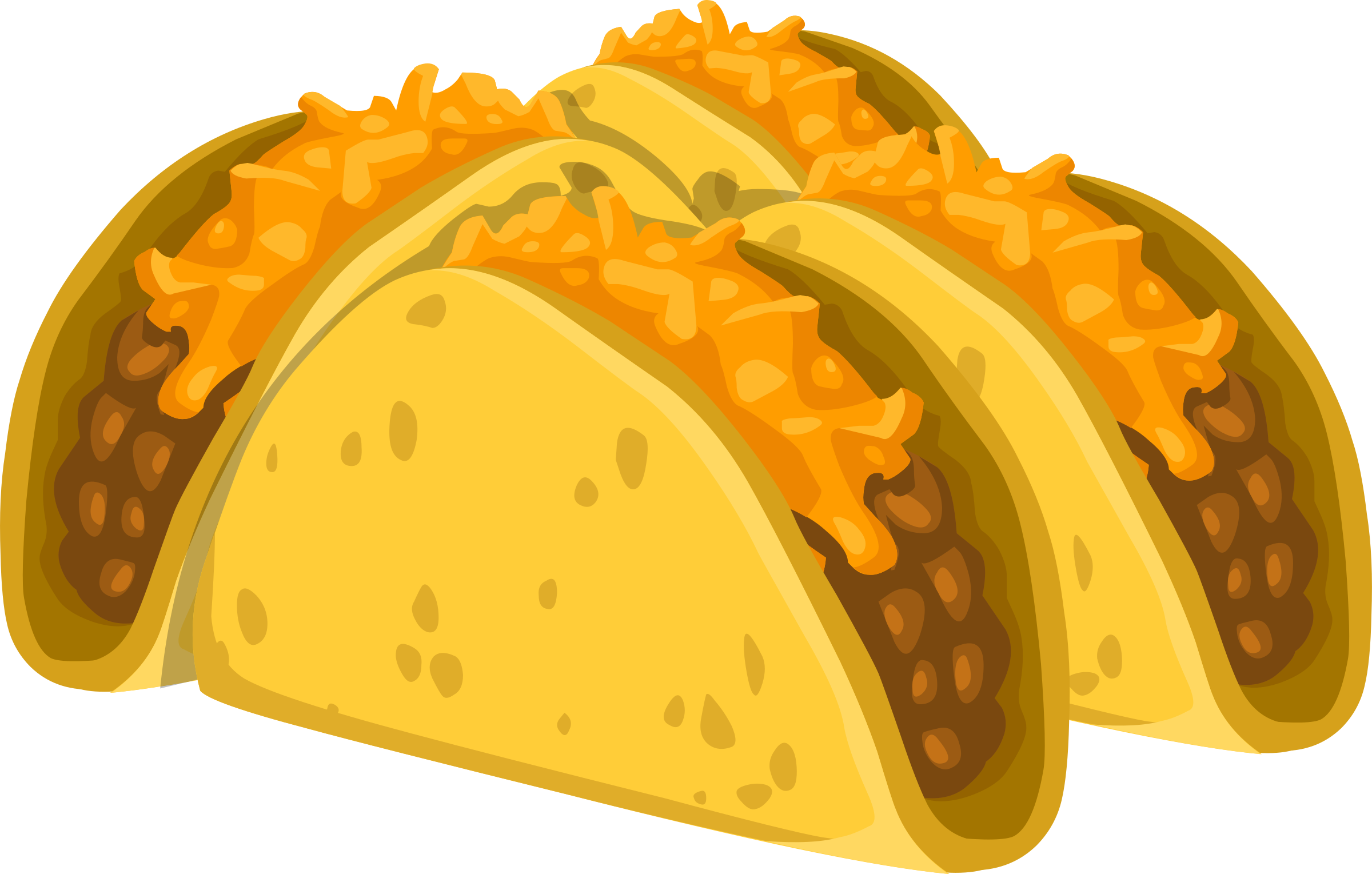 This Free Icons Png Design Of Food Cold Taco (2400x1529), Png Download