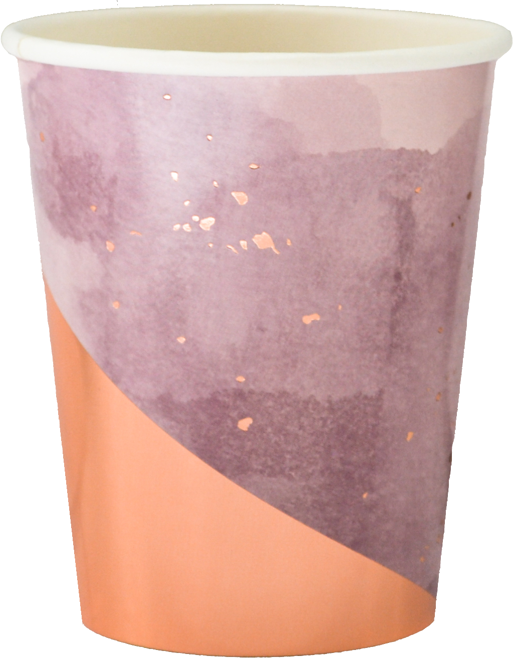 Light Purple Watercolor Paper Cups - Purple (480x480), Png Download