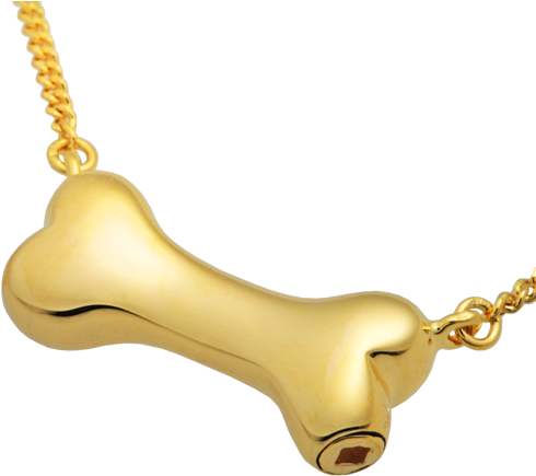 Wholesale Pet Cremation Jewelry - Dog Bone Urns Necklace (500x500), Png Download