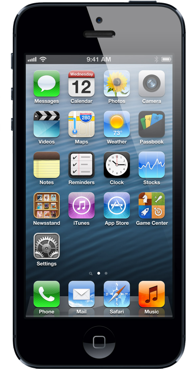 Png Cellphone - Iphone 5s (1280x1280), Png Download