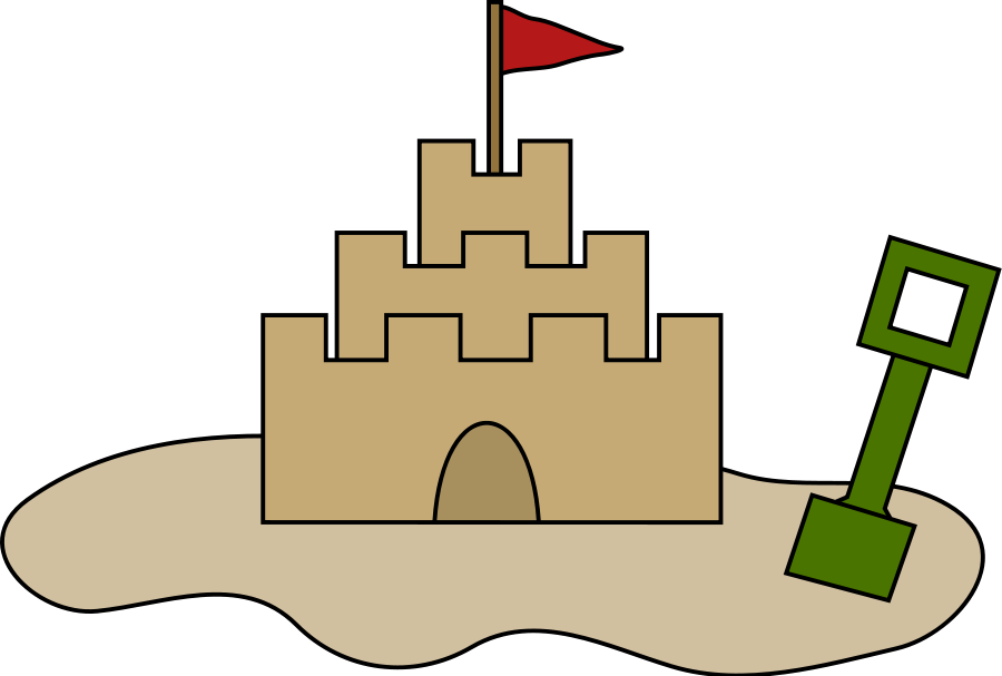 How To Set Use Sand Castle Icon Png (900x607), Png Download
