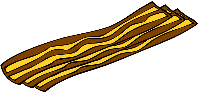 Bacon Clipart Photo - Bacon Clip Art (640x320), Png Download