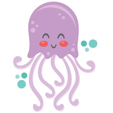 Jellyfish Clipart Png Clip Royalty Free Download - Jellyfish Clipart Cute (432x432), Png Download