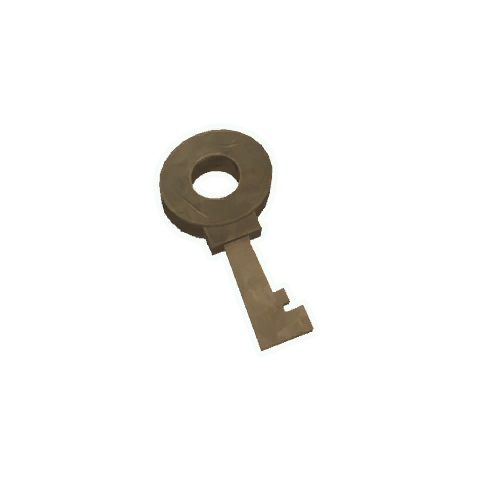 Old Slime Key - Portable Network Graphics (480x480), Png Download