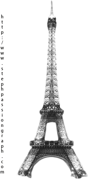 Eiffel Tower (374x600), Png Download
