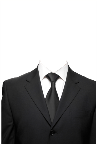 Suit Clipart Transparent - Suit And Tie Png (334x500), Png Download
