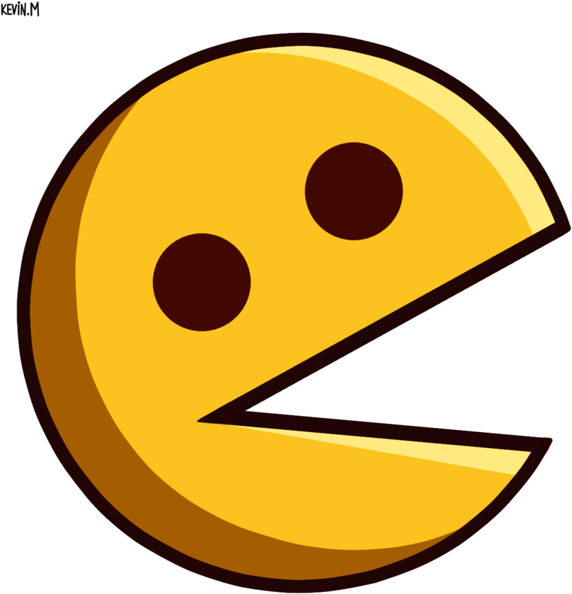 Clip Royalty Free Library Mango Clipart Pac Man - Pacman Emoji Png (855x935), Png Download