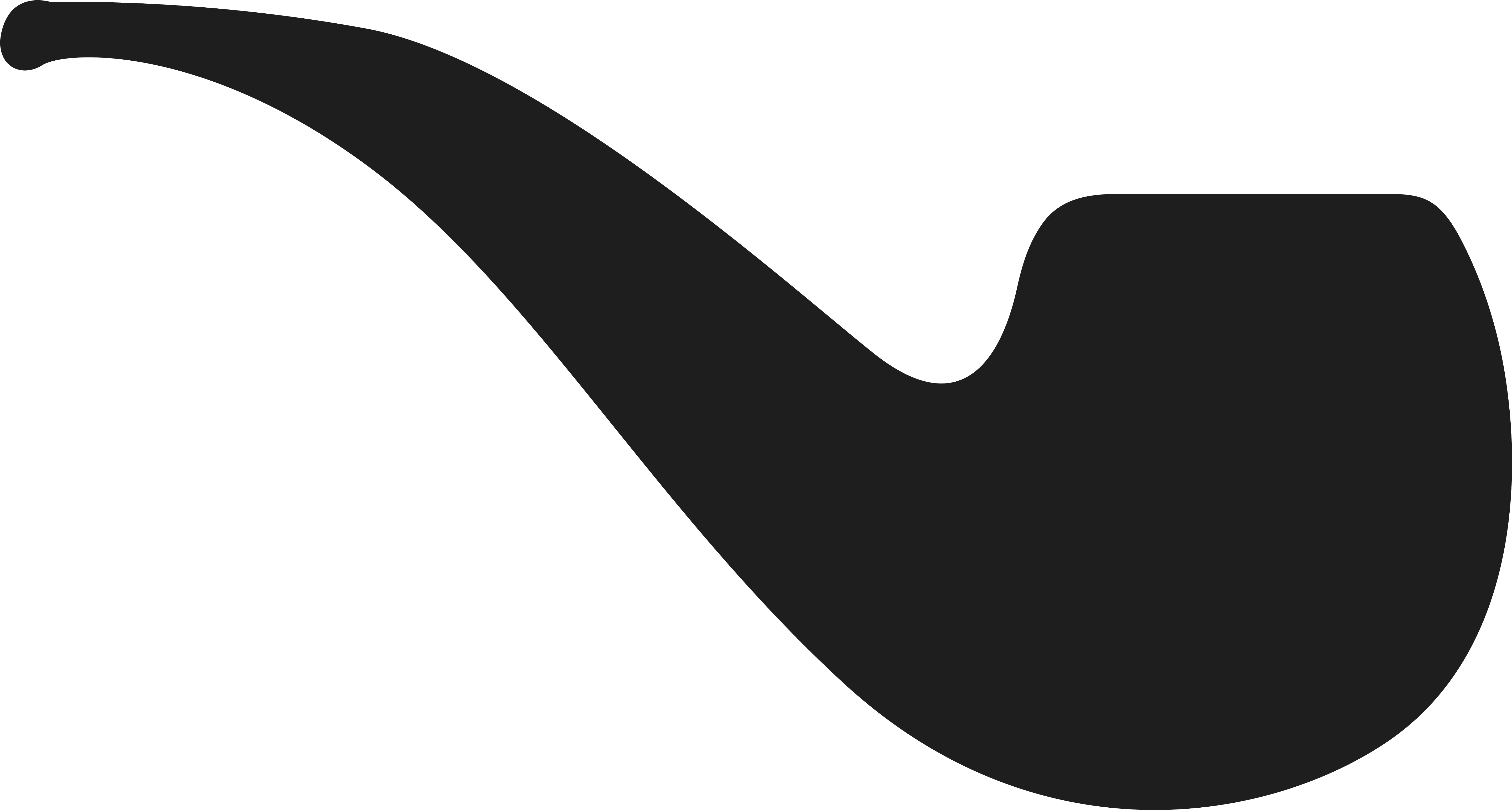 Black Pipe Clipart (5942x3295), Png Download
