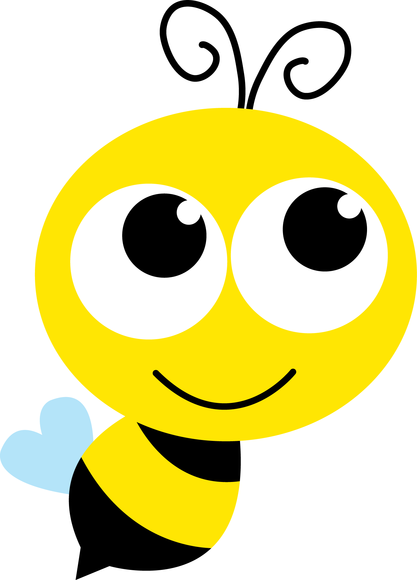 Imagens Da Abelhinha - Clip Art Bumble Bees (1360x1893), Png Download