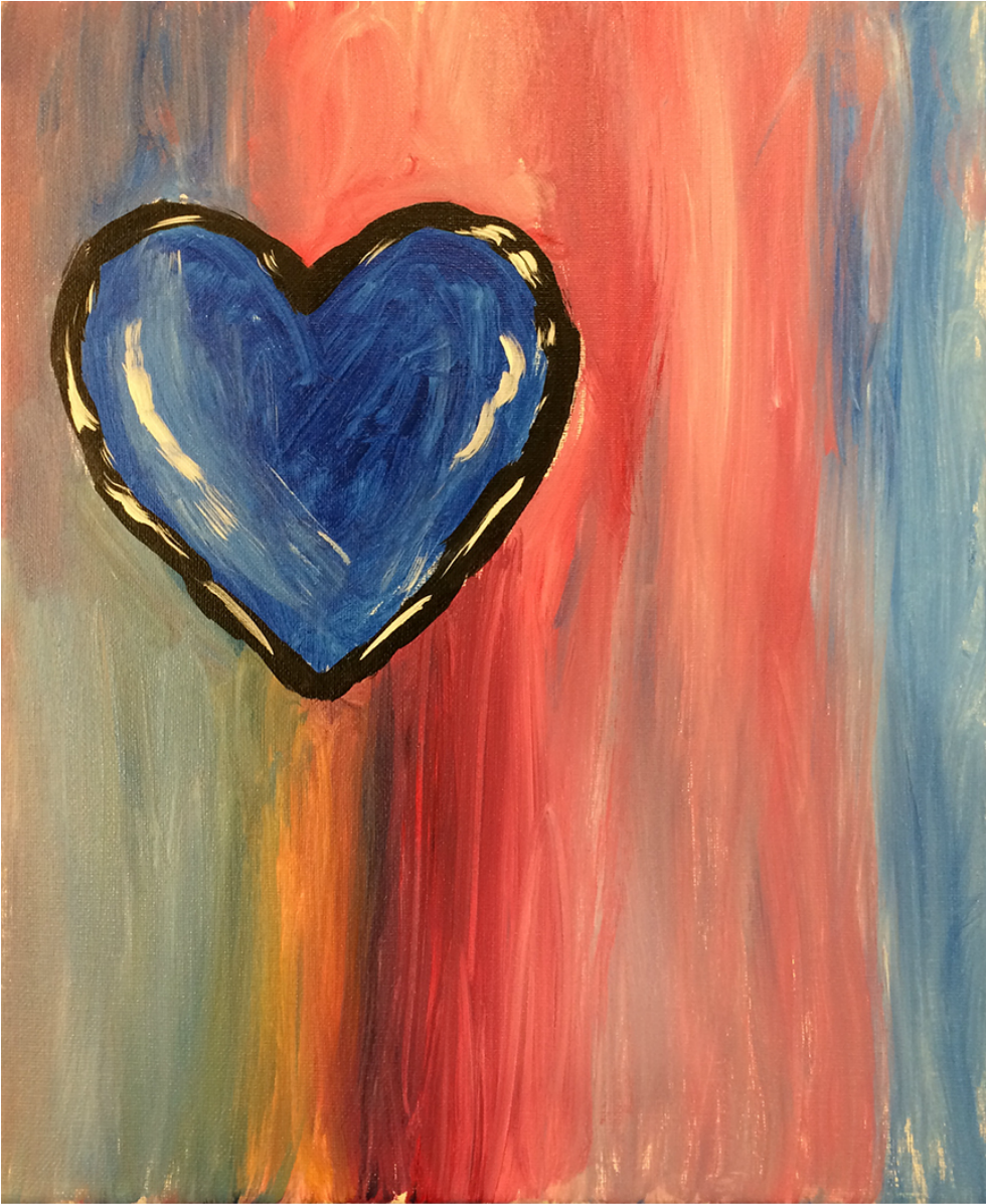 “blue Heart” - Heart (1600x1200), Png Download