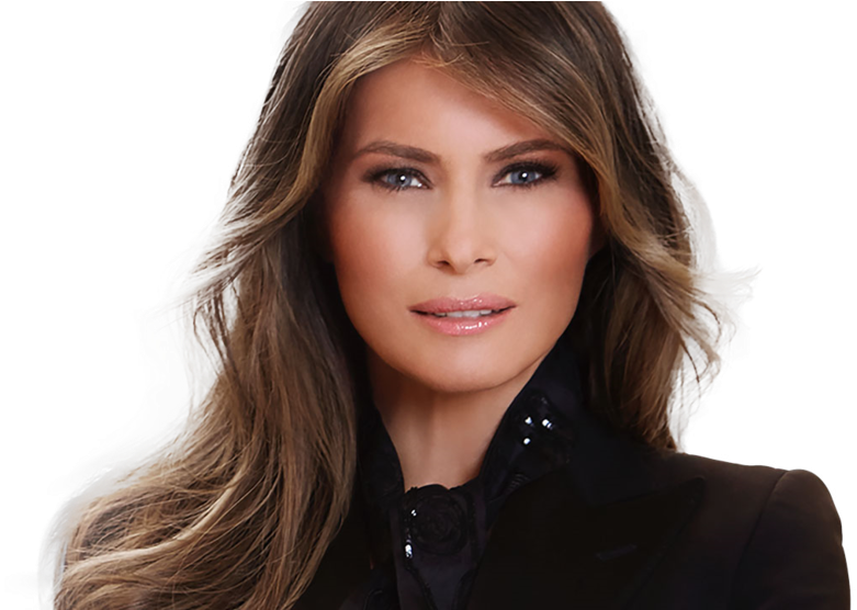 Melania Trump (986x555), Png Download