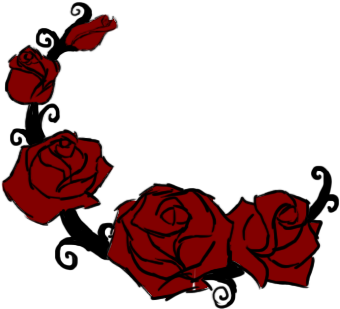 Rose Vine Png Transparent Image - Rose Vine Png (402x319), Png Download