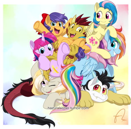 My Take On Mlp Next Generation - Human My Little Pony Next Generation (500x476), Png Download