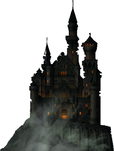 Castle In The Mountains - Castle Png (398x515), Png Download