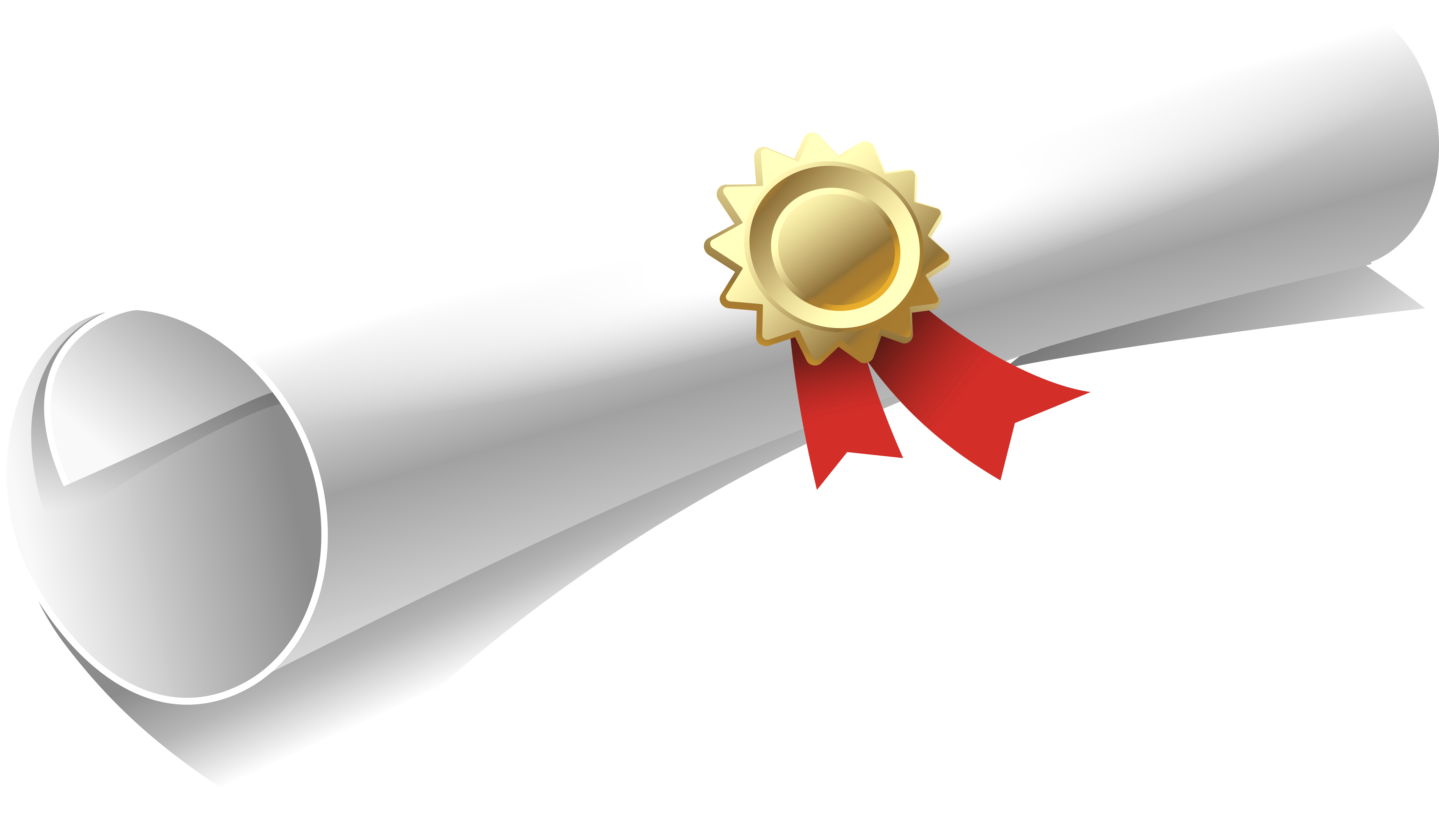 Diploma Png Clipart Image - Diploma Png (600x364), Png Download