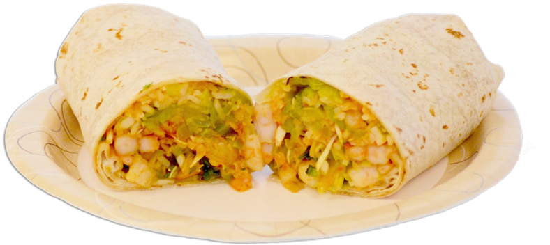 7 - - Burrito On A Plate (934x395), Png Download