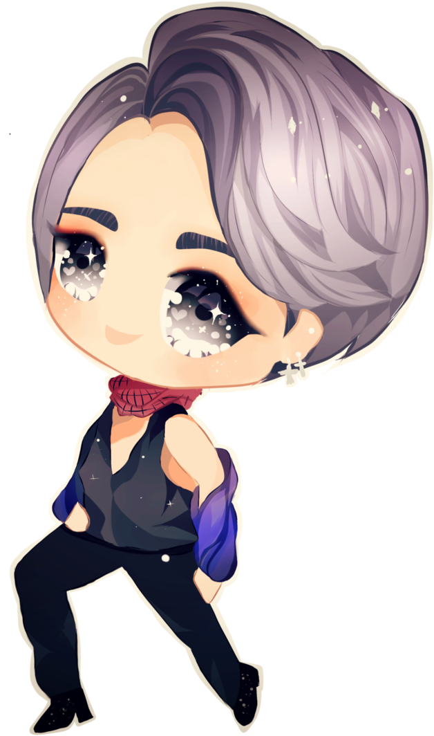 Bts Chibi Jimin Yahoo Images, Bts Chibi, Draw, Manga, - Bts Blood Sweat And Tears Drawing (500x755), Png Download