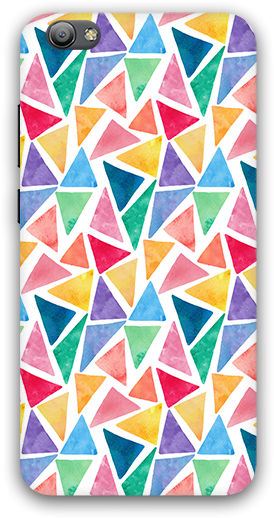 Watercolor Triangles Pattern Vivo V5s Mobile Case - Lesson Planner: Teacher Lesson Planner Creative Teaching (600x600), Png Download