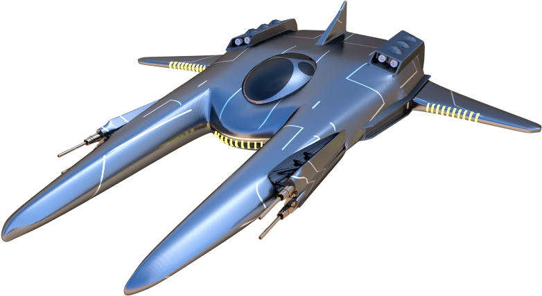 Spaceship Png Photo - Space Ship 3d Png (960x540), Png Download