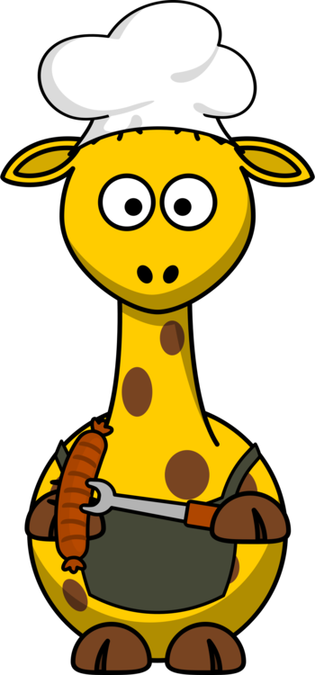 Giraffe Cartoon Drawing Painting Greeting & Note Cards - Cartoon Giraffe (350x750), Png Download