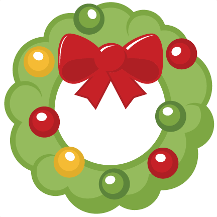 Christmas Wreath Svg Cutting File Christmas Svg Cut - Miss Kate's Cuttables Christmas (432x432), Png Download
